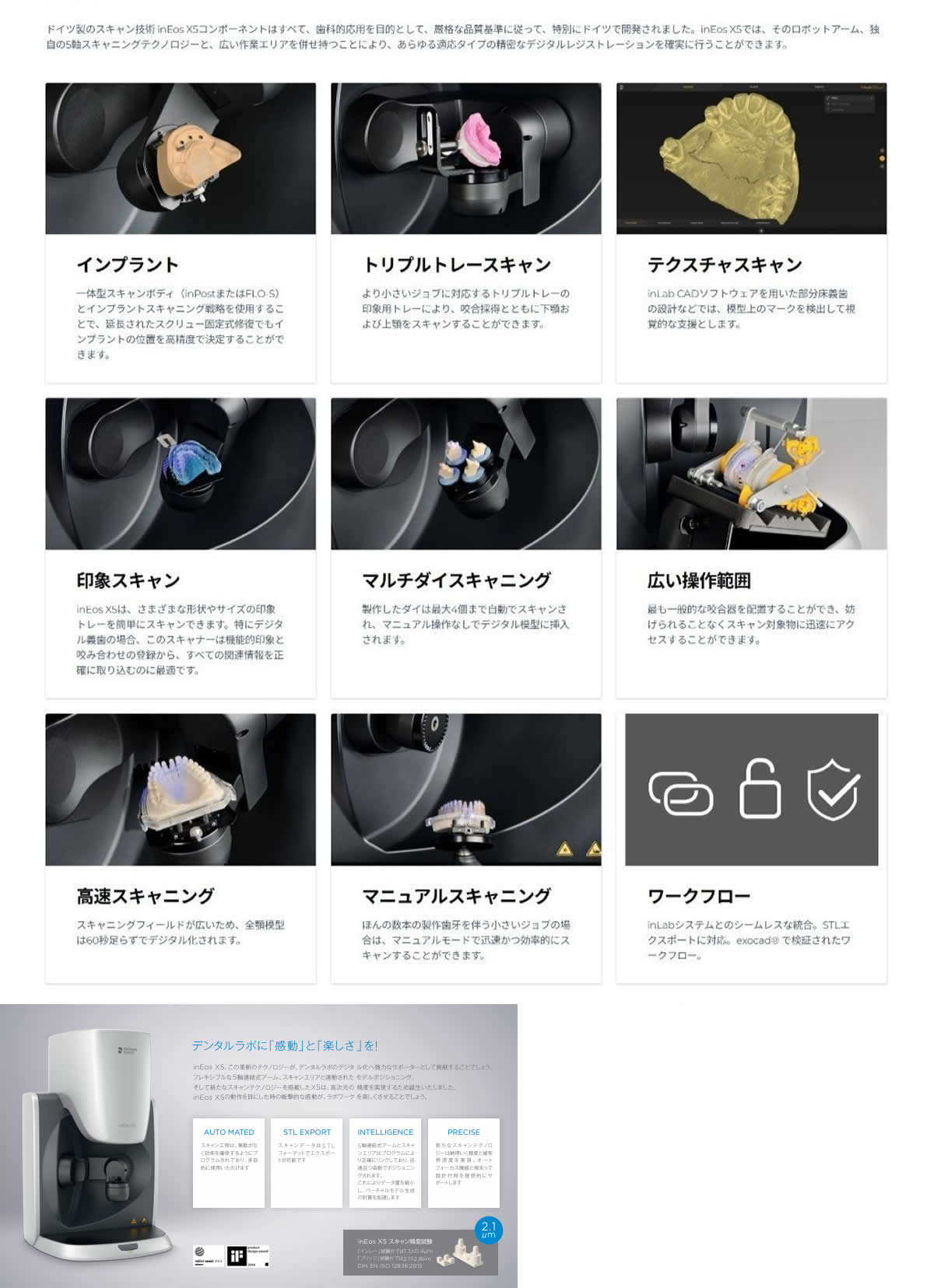 歯科ラボスキャナ